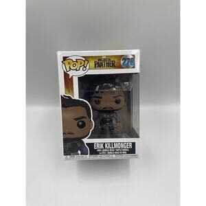 Erik Killmonger Funko Pop! #278 Black Panther - Fast Shipping!